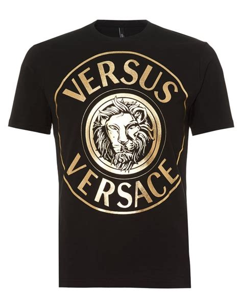 versus versace border pattern t shirt|Versus Versace Shirt .